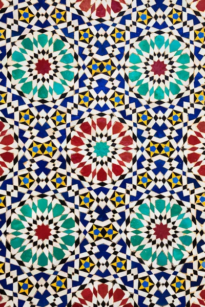 Renkli Arapça mozaikler