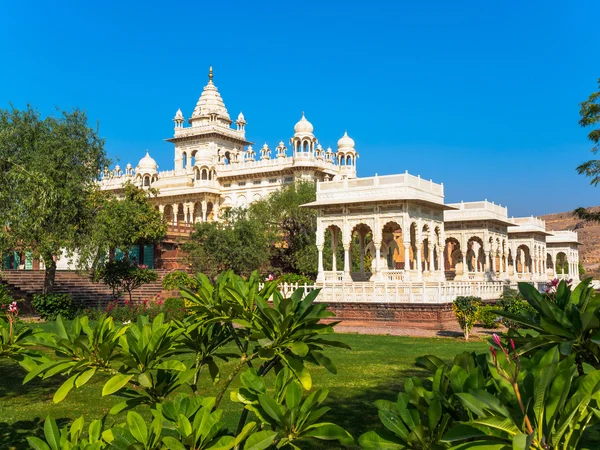 Bílý mramorový památník v Jodhpur — Stock fotografie