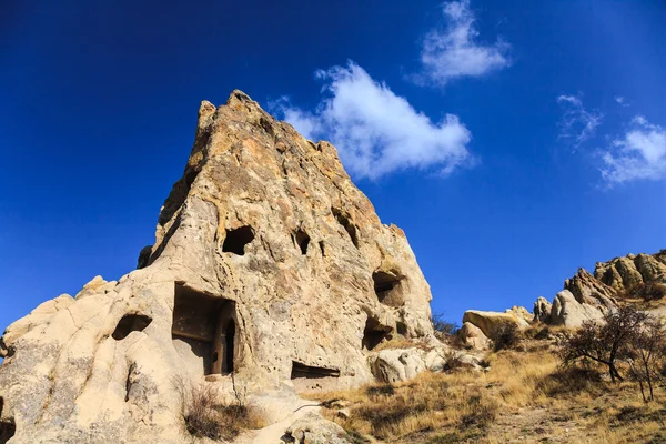 Felsenhöhle in Kappadokien, Türkei — Stockfoto