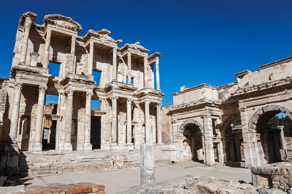 Celsus Efes Kütüphanesi — Stok fotoğraf