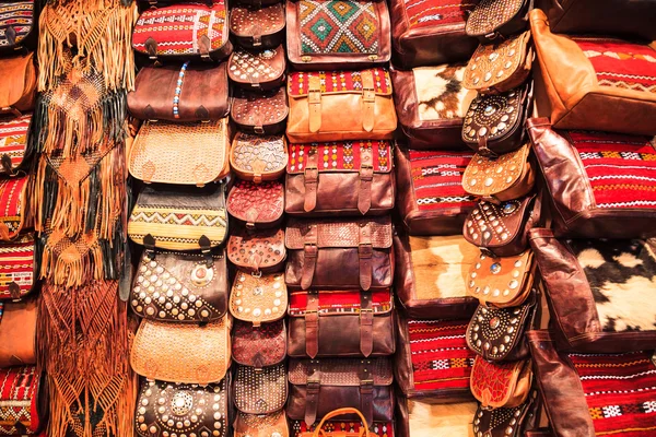 Borsa in pelle marocchina — Foto Stock