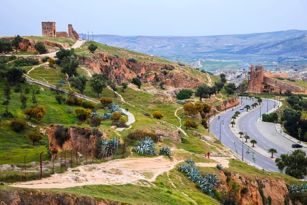 Blick auf die Stadt Fez — Stockfoto