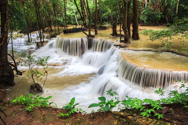 Air terjun di hutan hujan — Stok Foto