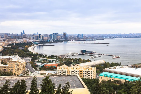 Baku and Caspian Sea — Stock Photo, Image