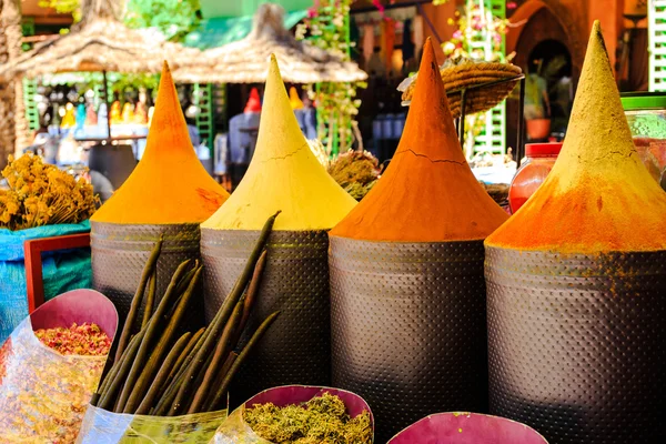 Marokkaanse spice kraam — Stockfoto