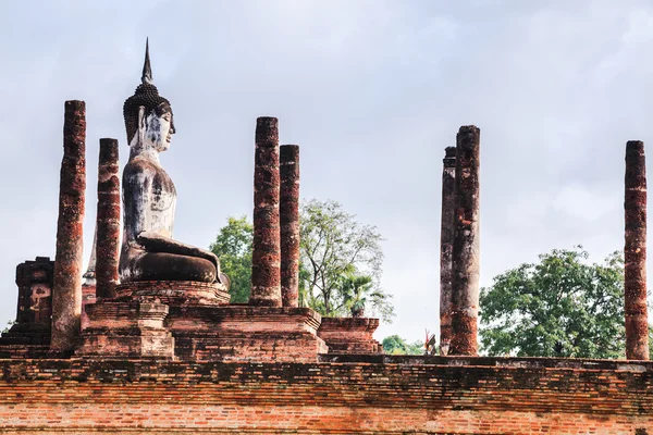 Buddha image at wat maha that — Stock Photo, Image