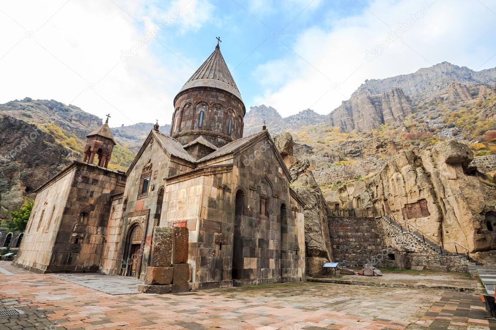 Monastery of Geghard in Armenia