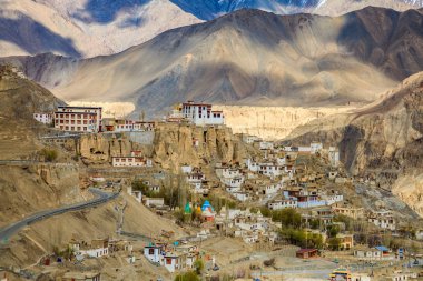 Basgo Manastırı Ladakh Hindistan