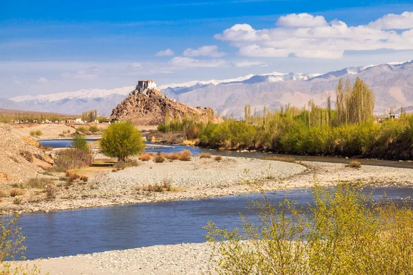 Stakna Monastery at the Indus Valley — Stock Photo, Image