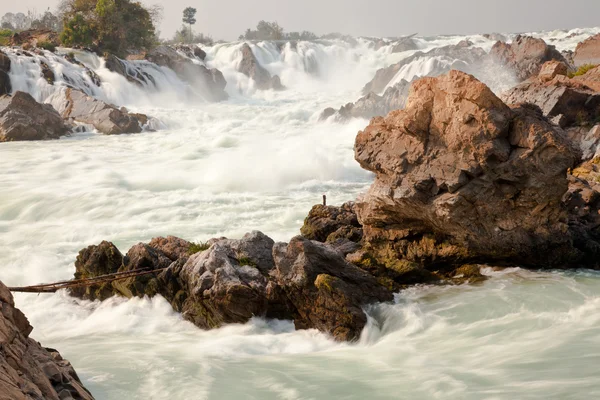 Khong pha peng waterfalls — Stock Photo, Image