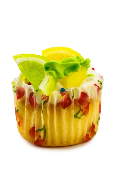 Fruit cupcake — Stock Photo, Image