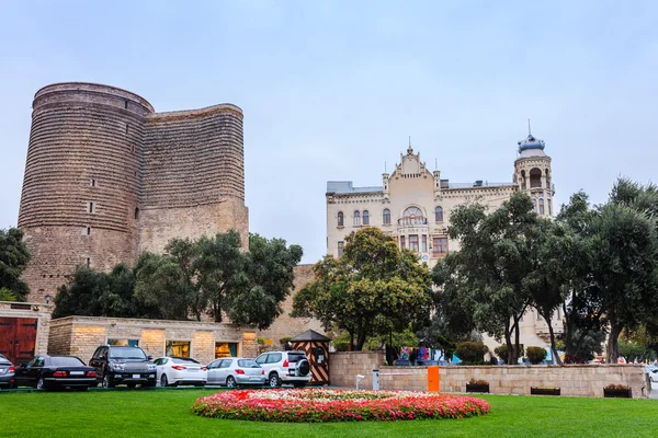 Torre de la Doncella en Bakú — Foto de Stock