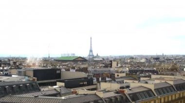 Paris ufuk çizgisinin görüntüsü