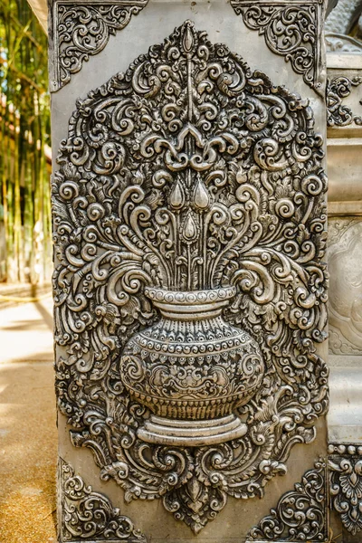 Silver carving art — Stock Photo, Image