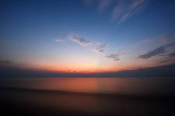 日の出海パノラマ — ストック写真