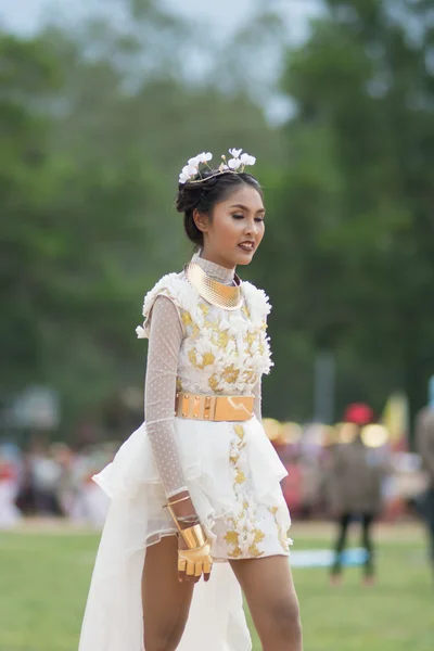 Sport day parade in Thailand — Stock Photo, Image