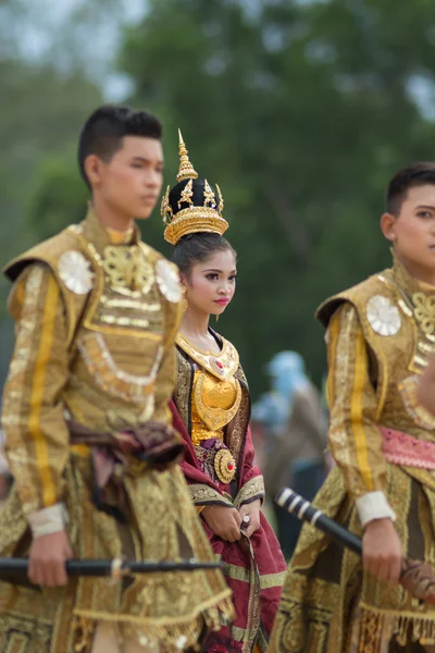 タイのスポーツ日パレード — ストック写真