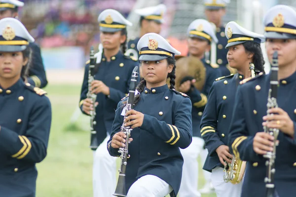 Sport day parade in Thailand — Stock Photo, Image