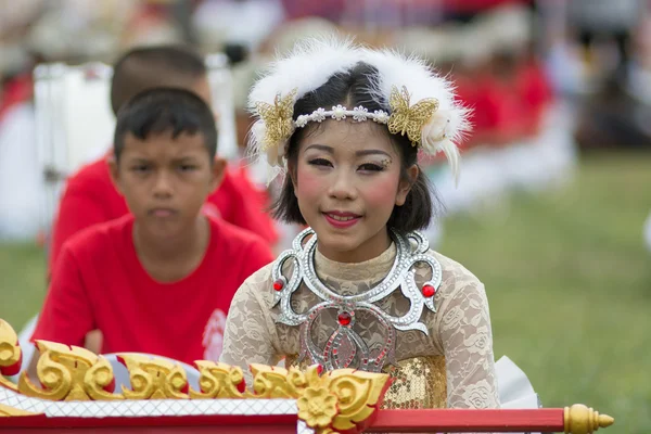 Spor günü yürüyüşü Tayland — Stok fotoğraf