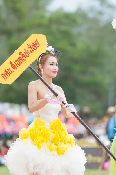 Desfile del día del deporte en Tailandia —  Fotos de Stock