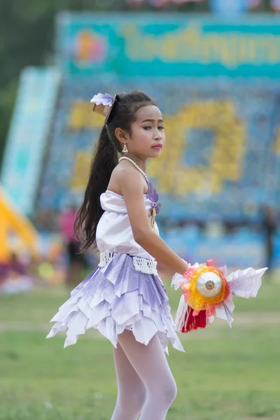 Sportovní den parade v Thajsku Royalty Free Stock Obrázky