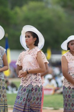 Spor günü yürüyüşü Tayland