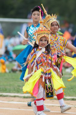 Spor günü yürüyüşü Tayland