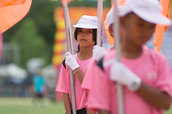 Desfile del día del deporte en Tailandia —  Fotos de Stock