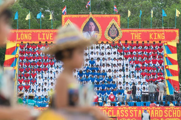 Desfile del día del deporte en Tailandia — Foto de Stock