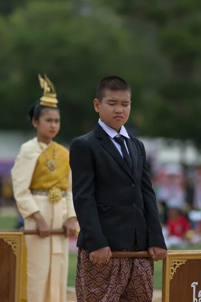 Idrottens dag parad i Thailand — Stockfoto