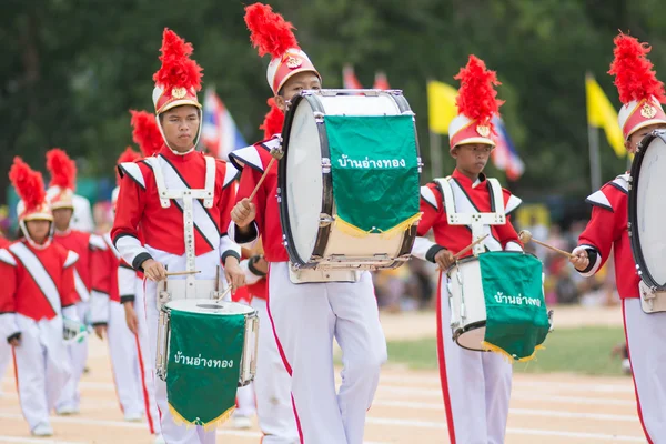 Sport day parade in Thailand — Stock Photo, Image