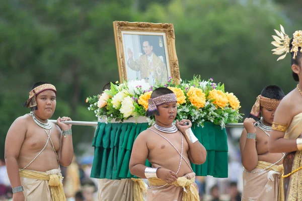 タイのスポーツ日パレード — ストック写真