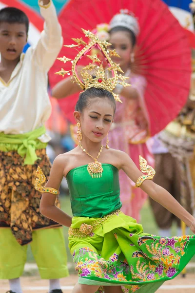 Sport day parade in Thailand — Stock Photo, Image