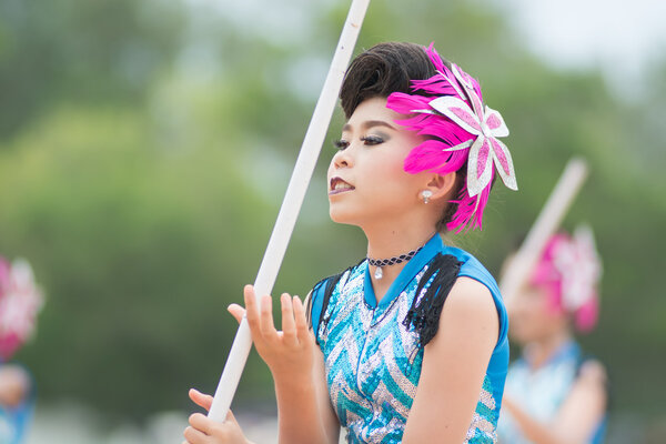 Парад в честь Дня спорта в Таиланде
