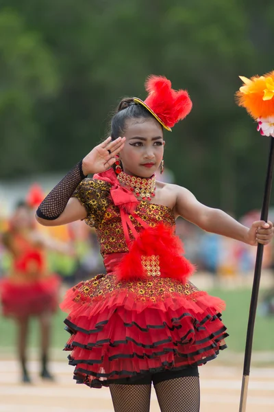 Sport day parade in Thailand — Stock Photo, Image