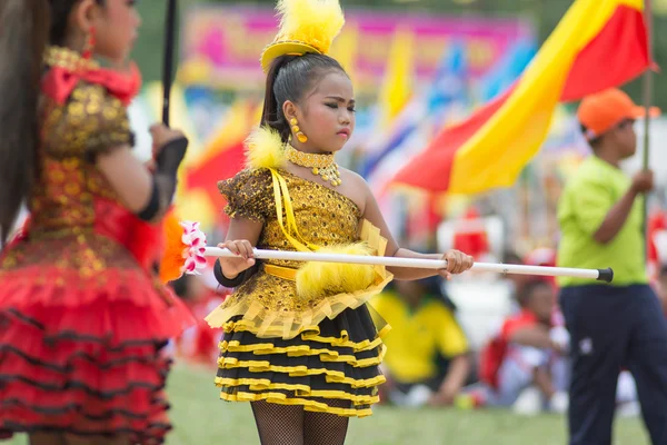 Idrettsparade i Thailand – stockfoto