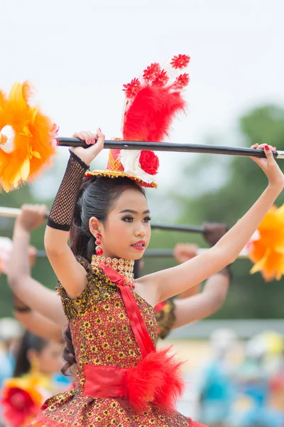 タイのスポーツ日パレード — ストック写真