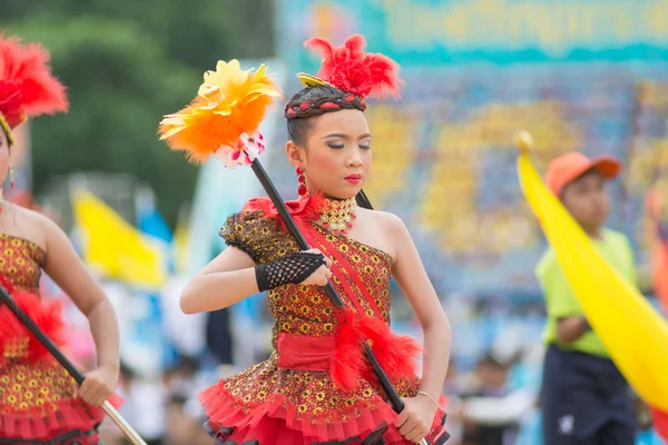 Sport day parade in Thailand — Stock Photo, Image