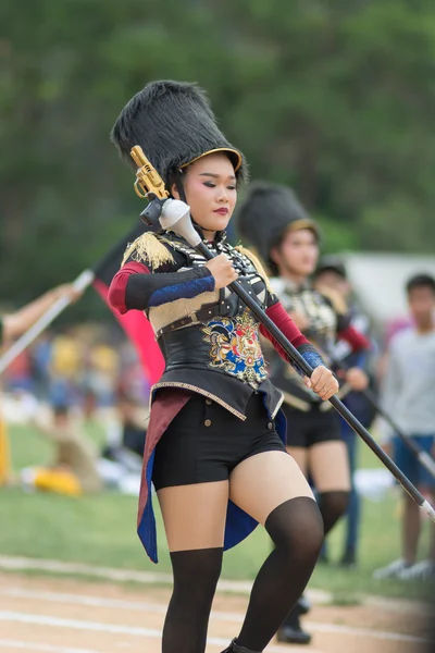 Défilé sportif en Thaïlande — Photo