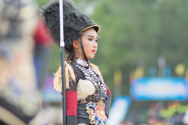 Desfile del día del deporte en Tailandia — Foto de Stock