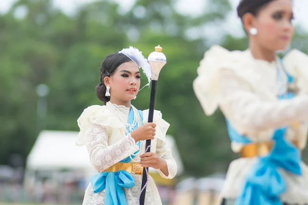 Sportovní den parade v Thajsku Royalty Free Stock Obrázky