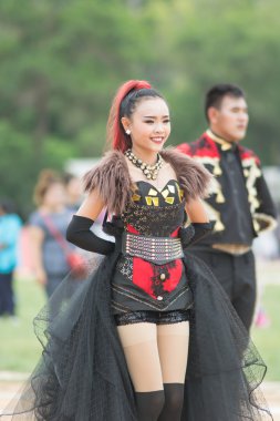 Spor günü yürüyüşü Tayland