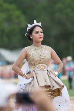 Spor günü yürüyüşü Tayland