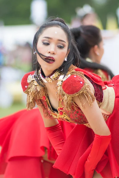 Olahraga hari parade di Thailand — Stok Foto