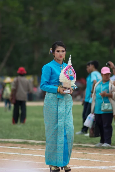 Sport napi parádé Thaiföldön — Stock Fotó