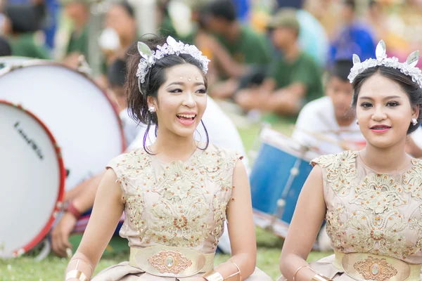 Défilé sportif en Thaïlande — Photo