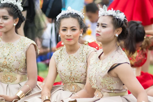 Spor günü yürüyüşü Tayland — Stok fotoğraf