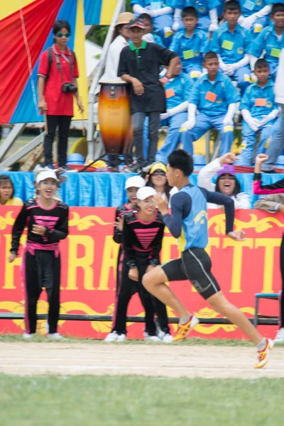 Competição de dia de esporte na Tailândia — Fotografia de Stock