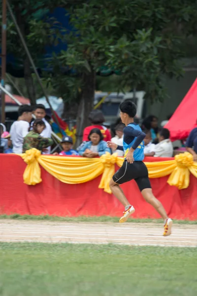 Competição de dia de esporte na Tailândia — Fotografia de Stock