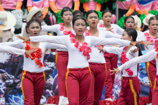 Desfile del día del deporte en Tailandia — Foto de Stock